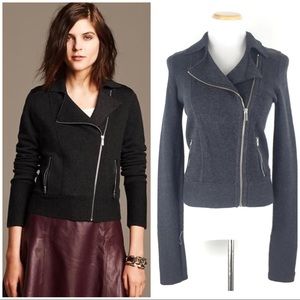Banana Republic Size M Merino Wool Knit Jacket
